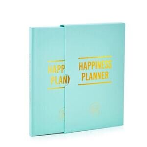 Mint 100 Days of Happiness Planner / Journal Undated Task management  to do list